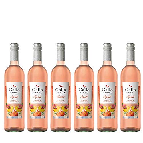 Gallo Spritz Pfirsich und Nektarine rosé (6 x 0.75 l) von E.&J. Gallo Winery Europe