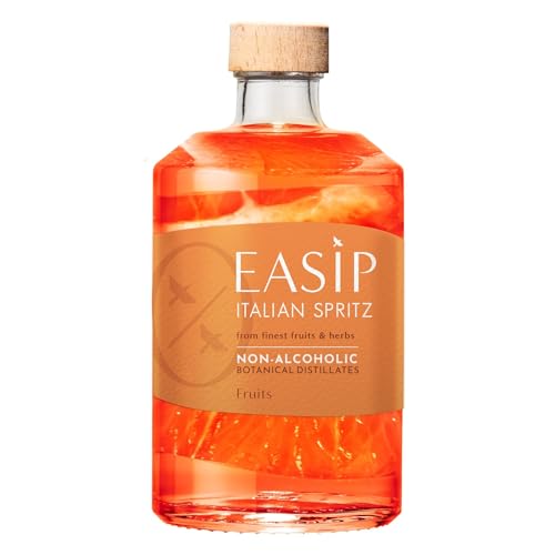 Easip I Fruits I Italian Spritz I Aus hochwertigen natürlichen Botanicals I Perfekt für den Sommer I Alkoholfreier Drink I 700 ml Easip I Fruits I Italian Spritz I Aus hochwertigen natürlichen Botanicals I Perfekt für den Sommer I Alkoholfreier Drink I 700 ml von EASIP