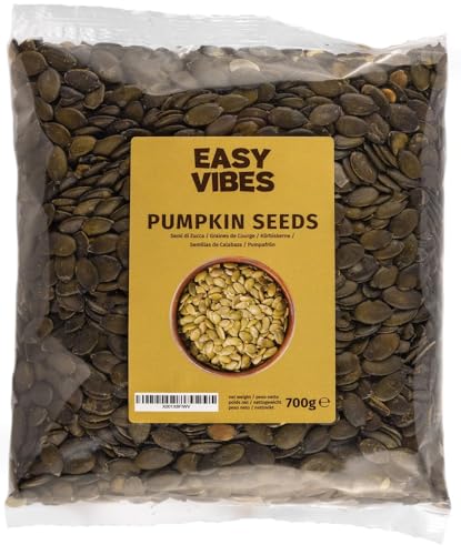 Easy Vibes - Natürliche Geschälte Kürbiskerne (700g) | Ohne Salz von EASY VIBES