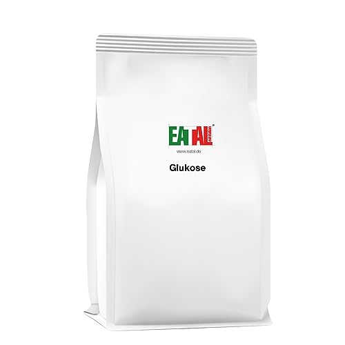 EATAL Glukose - Trockenglukose - Glukose Pulver - Glucose | Premiumzutat für die individuelle Eisherstellung | 1000 g EATAL Glukose - Trockenglukose - Glukose Pulver - Glucose | Premiumzutat für die individuelle Eisherstellung | 1000 g von EATAL eat italian