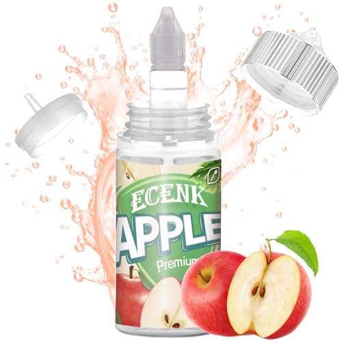 Ecenk Lebensmittelaroma - 30ml - Intensives Aroma - Food Flavour Drops - Hochdosiertes Lebensmittel Aroma, für Backen, Lebensmitteln, Vernebler, Nebelmaschinen, 100ml-DIY-Flasche (Apfel) Ecenk Lebensmittelaroma - 30ml - Intensives Aroma - Food Flavour Drops - Hochdosiertes Lebensmittel Aroma, für Backen, Lebensmitteln, Vernebler, Nebelmaschinen, 100ml-DIY-Flasche (Apfel) von Ecenk