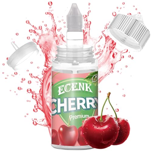 Ecenk Lebensmittelaroma - 30ml - Intensives Aroma - Food Flavour Drops - Hochdosiertes Lebensmittel Aroma, für Backen, Lebensmitteln, Vernebler, Nebelmaschinen, 100ml-DIY-Flasche (Kirsche) Ecenk Lebensmittelaroma - 30ml - Intensives Aroma - Food Flavour Drops - Hochdosiertes Lebensmittel Aroma, für Backen, Lebensmitteln, Vernebler, Nebelmaschinen, 100ml-DIY-Flasche (Kirsche) von Ecenk