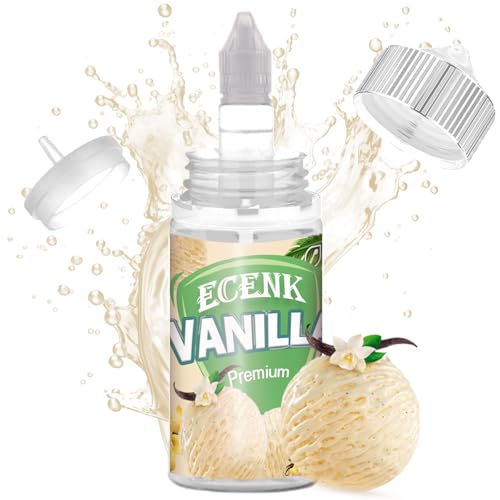 Ecenk Lebensmittelaroma - 30ml - Intensives Aroma - Food Flavour Drops - Hochdosiertes Lebensmittel Aroma, für Backen, Lebensmitteln, Vernebler, Nebelmaschinen, 100ml-DIY-Flasche (Vanille) Ecenk Lebensmittelaroma - 30ml - Intensives Aroma - Food Flavour Drops - Hochdosiertes Lebensmittel Aroma, für Backen, Lebensmitteln, Vernebler, Nebelmaschinen, 100ml-DIY-Flasche (Vanille) von Ecenk