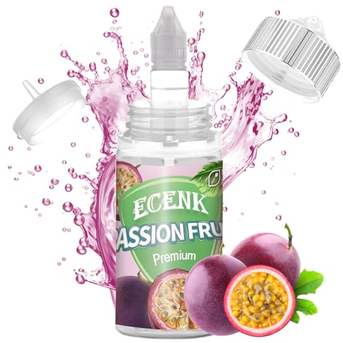 Ecenk Lebensmittelaroma - 30ml - Intensives Aroma - Food Flavour Drops - Hochdosiertes Lebensmittel Aroma, für Backen, Lebensmitteln, Vernebler, Nebelmaschinen, 100ml-DIY-Flasche (Passionsfrucht) Ecenk Lebensmittelaroma - 30ml - Intensives Aroma - Food Flavour Drops - Hochdosiertes Lebensmittel Aroma, für Backen, Lebensmitteln, Vernebler, Nebelmaschinen, 100ml-DIY-Flasche (Passionsfrucht) von Ecenk