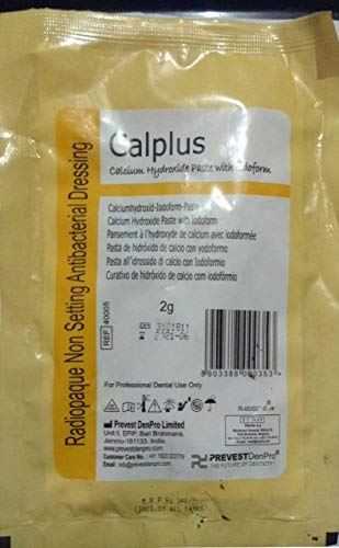 Green Velly Denpro Calplus calcium hydroxide paste with lodoform von ECH