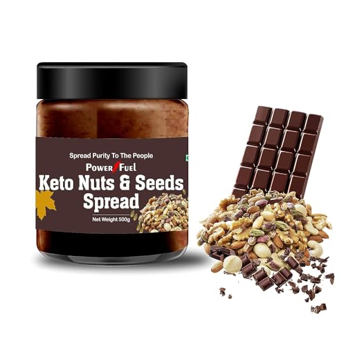 Green Velly Keto Chocolate Spread | 6 Organic Nuts and Seed Butter, 500G (No Added Sugar, Vegan, High Protein, Keto Friendly von ECH