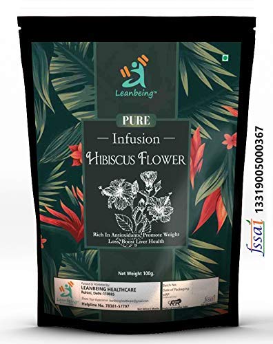Green Velly Organic Hibiscus Flower Tea, 250 Gm Herbal Tisane | Reduces Blood Sugar von ECH