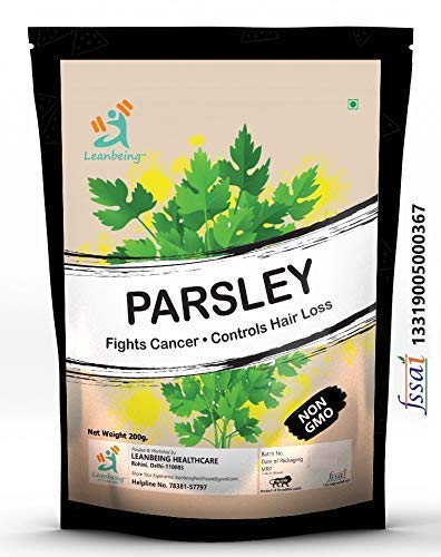 ECH Green Velly Parsley Flakes, Cut & Sifted | 200 Gm| Petroselinum Crispum VAR. Neapolitanum von ECH