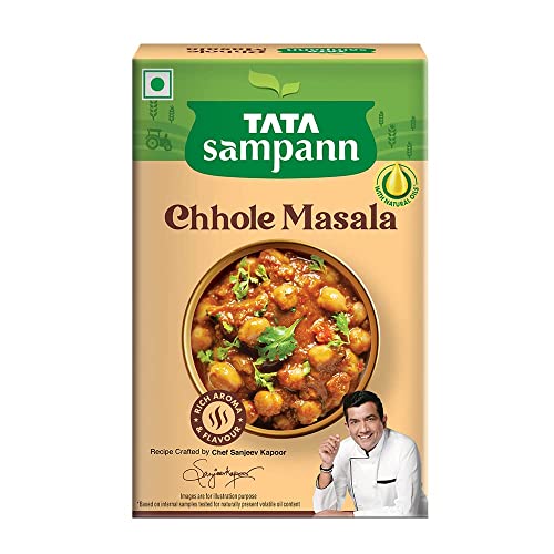 Green Velly Sampann Chhole Masala with Natural Oils, Crafted by Chef Sanjeev Kapoor, 100g Green Velly Sampann Chhole Masala with Natural Oils, Crafted by Chef Sanjeev Kapoor, 100g von ECH