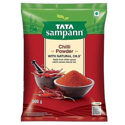 ECH Green Velly Sampann Chilli Powder With Natural Oils, 500g ECH Green Velly Sampann Chilli Powder With Natural Oils, 500g von ECH