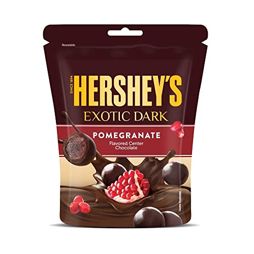 HERSHE Delicious Exotic Dark Chocolate Pomegranate, 100g (Pack of 2) von ECH