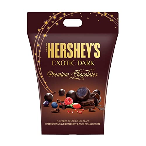 HERSHE Delicious Exotic Dark Gift Pouch, 90g (Pack of 2) von ECH