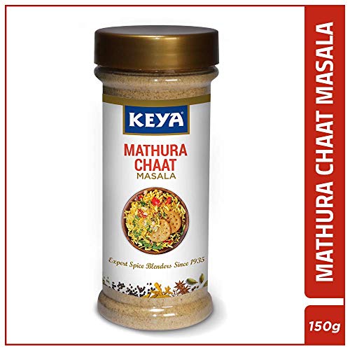 Indian Pure Delicious Keya Authentic Mathura Chaat Masala, 100% Pure, No Preservatives PET Bottle, 150 g von ECH