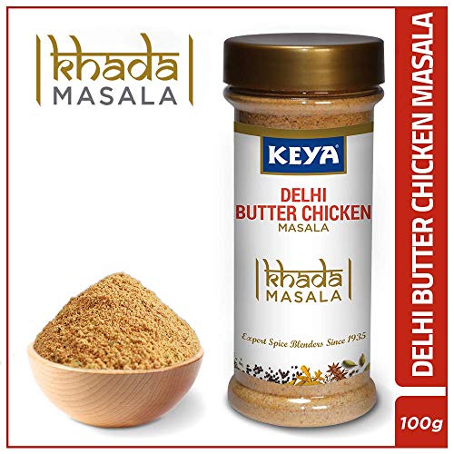 Indian Pure Delicious Keya Khada Masala - Delhi Butter Chicken Khada Masala: Pre-Roasted Coarse Ground Whole Spice Mix, 100 g von ECH