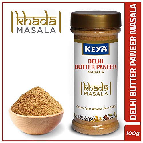 Indian Pure Delicious Keya Khada Masala - Delhi Butter Paneer Khada Masala: Pre-Roasted Coarse Ground Whole Spice Mix, 100 g von ECH