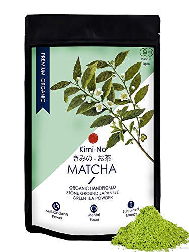 Natural Pure Herbal Kimino Japanese Organic Matcha Green Tea, 30g von ECH