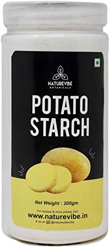 Naturevibe Botanicals Potato Starch Powder – 200gm | Thickening Agent von ECH