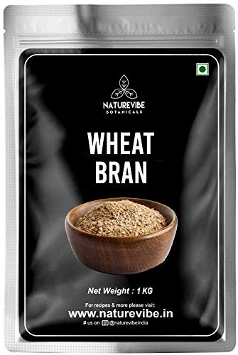 Naturevibe Botanicals Wheat Bran - 1kg | High Fiber von ECH