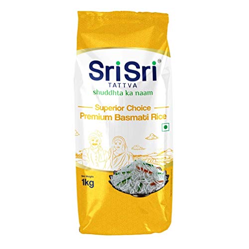 Sri Sri Tattva Superior Choice Basmati Rice,1kg Sri Sri Tattva Superior Choice Basmati Rice,1kg von ECH