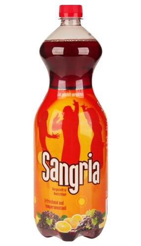 EDEKA SANGRIA 1,5 L PET Große Flasche | Spanisches Weinhaltiges Getränk | Fruchtiger Sangria als Sommergetränk Großpackung von EDEKA