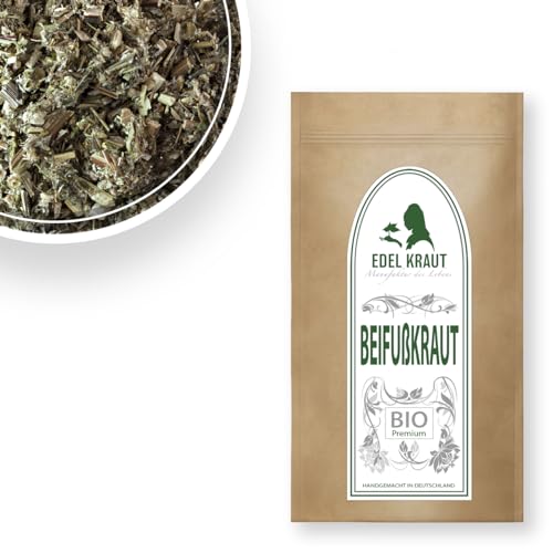 Beifuß Tee BIO 250g | EDEL KRAUT - PREMIUM Beifuß getrocknet - 100% reines Beifusskraut (mugwort herb) für Artemisia Tee BIO - artemisia vulgaris bio geschnitten von EDEL KRAUT Manufaktur des Lebens