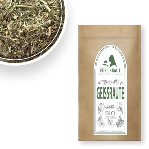 EDEL KRAUT | 100% BIO Geißraute Tee - PREMIUM Geißrautenkraut geschnitten | ohne jegliche Zusätze - 100g von EDEL KRAUT Manufaktur des Lebens