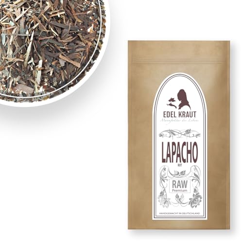 Lapacho Tee - PREMIUM Lapacho Rinde geschnitten von EDEL KRAUT Manufaktur des Lebens