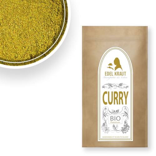 CURRY JAIPUR BIO indisch 250g | EDEL KRAUT - Curry Pulver ist ein Premium Ayurveda Gewürz - kbA - indische Gewürzmischung enthält u.a. Kurkuma, Ingwer und Koriander von EDEL KRAUT Manufaktur des Lebens