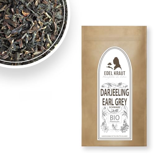 EDEL KRAUT | BIO Darjeeling Earl Grey | Flavored Organic Black Tea 250g von EDEL KRAUT Manufaktur des Lebens