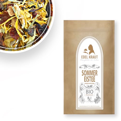 EDEL KRAUT | BIO FRÜCHTETEE EISTEE SOMMER - Premium Fruit Ice Tea Organic 250g von EDEL KRAUT Manufaktur des Lebens