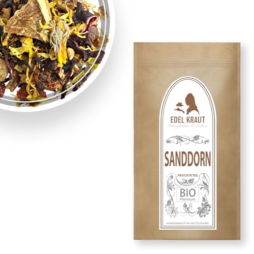 EDEL KRAUT | BIO FRÜCHTETEE SANDDORN - Premium Fruit Tea Sea Buckthorn Organic 250g von EDEL KRAUT Manufaktur des Lebens