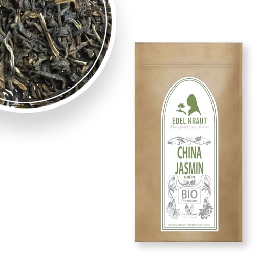EDEL KRAUT | BIO Grüner Tee China Jasmin - Premium Green Tea Organic 250g von EDEL KRAUT Manufaktur des Lebens