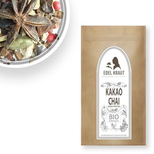 EDEL KRAUT | BIO Kräutertee Schoko Chai | Herbal Infusion Chocolate Chai Organic 250g von EDEL KRAUT Manufaktur des Lebens