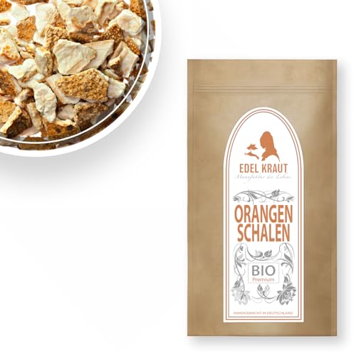 EDEL KRAUT | BIO Orangenschalen Tee geschnitten - Premium organic orange peels sweet 1000g von EDEL KRAUT Manufaktur des Lebens