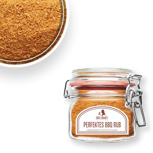 EDEL KRAUT | BIO PERFEKTES Barbecue DRY Rub im Premium Glas 150g | Gewürze im Glas von EDEL KRAUT Manufaktur des Lebens