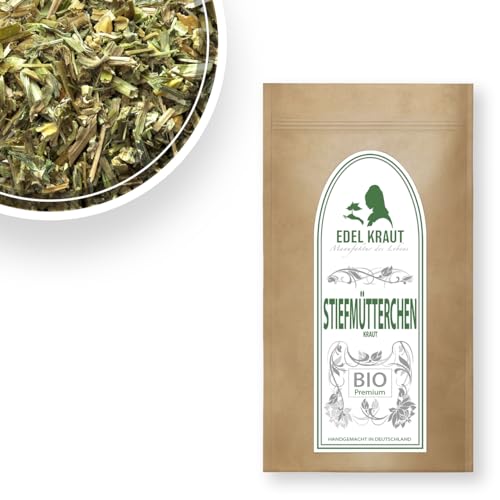 EDEL KRAUT | BIO STIEFMÜTTERCHEN-KRAUT TEE geschnitten - Premium Stiefmütterchentee 500g von EDEL KRAUT Manufaktur des Lebens