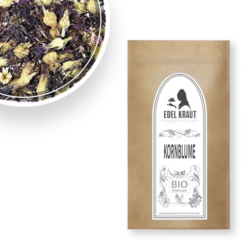 EDEL KRAUT | BIO Schwarze Kornblumenblüten | 500g geschnitten | 100% naturrein und nachhaltig von EDEL KRAUT Manufaktur des Lebens