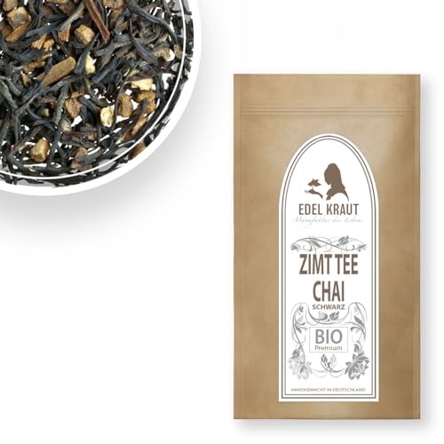 EDEL KRAUT | BIO Schwarzer Tee Chai - Premium Black Tea Organic 250g von EDEL KRAUT Manufaktur des Lebens