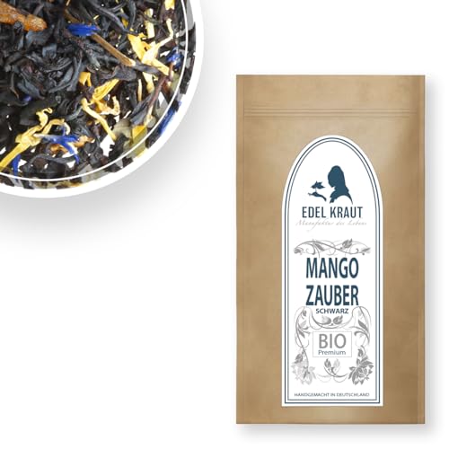 EDEL KRAUT | BIO Schwarzer Tee Mangozauber Tee | Naturally Flavored Black Tea Organic 250g von EDEL KRAUT Manufaktur des Lebens