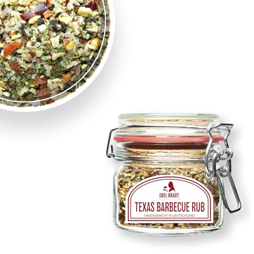 EDEL KRAUT | BIO Texas BBQ Rub im Premium Glas 150g | Gewürze im Glas von EDEL KRAUT Manufaktur des Lebens