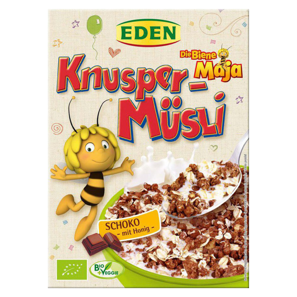 Bio Biene Maja Knuspermüsli Schoko Bio Biene Maja Knuspermüsli Schoko von EDEN