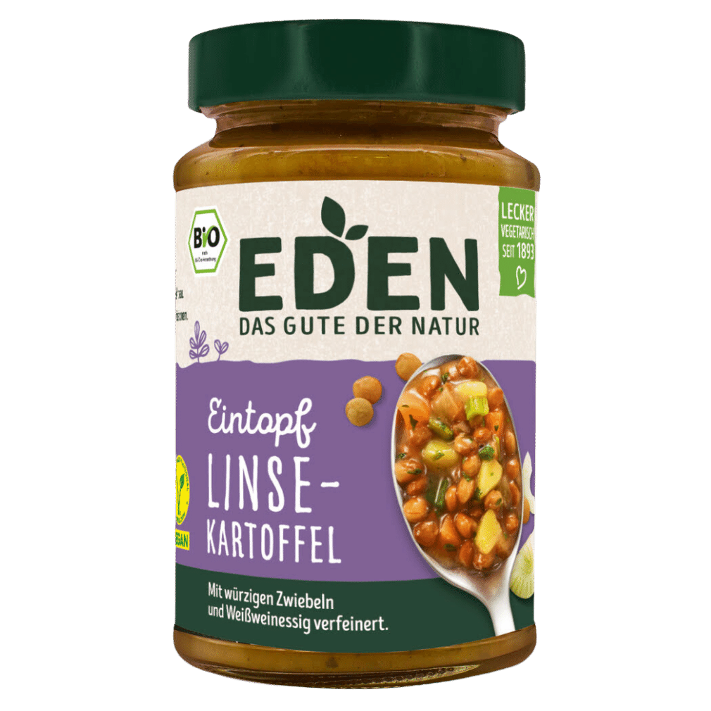Bio Eintopf Linse-Kartoffel Bio Eintopf Linse-Kartoffel von EDEN
