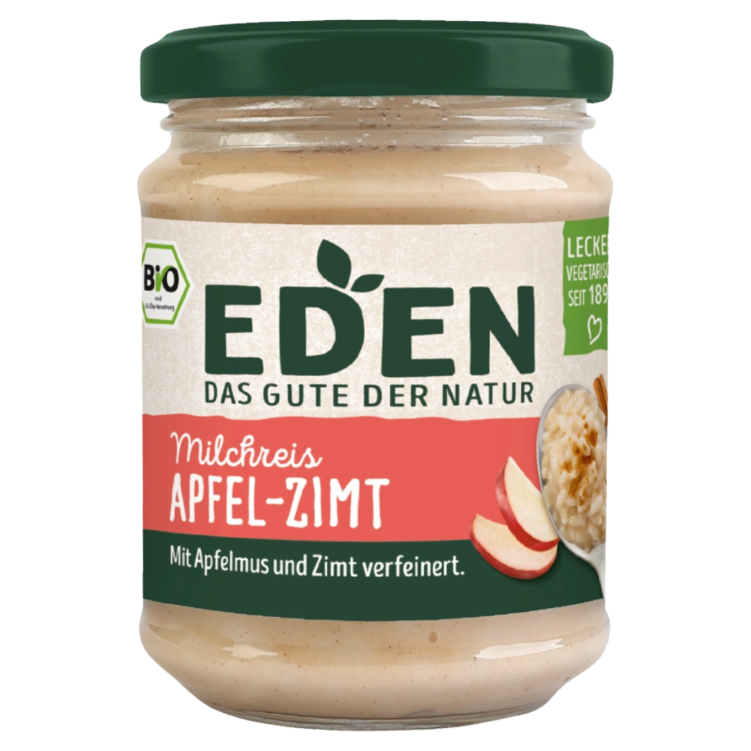 Milchreis Apfel-Zimt Bio, 250 g Milchreis Apfel-Zimt Bio, 250 g von EDEN