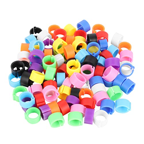 ❀ Vogel-Fußringe, Beinringe for Geflügelvögel, Clip-Stücke, kleine Papageien-Markenringe for Vögel in mm, tragbares Öffnungsband, Vogelringe, Etiketten for Lovebird-Zubehör mit mehreren Identifizierba ❀ Vogel-Fußringe, Beinringe for Geflügelvögel, Clip-Stücke, kleine Papageien-Markenringe for Vögel in mm, tragbares Öffnungsband, Vogelringe, Etiketten for Lovebird-Zubehör mit mehreren Identifizierba von EFARMA