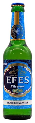 Efes Pilsener the Mediterranean Beer, 24er Pack (24 x 0.33l) MEHRWEG von EFES