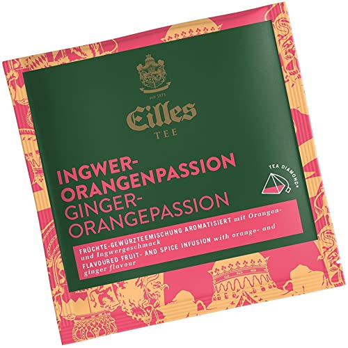 Tea Diamond INGWER-ORANGENPASSION einzelverpackt von Eilles, 50er Set von Eilles