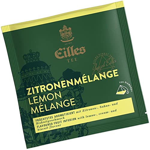 Tea Diamond ZITRONENMELANGE einzelverpackt von Eilles, 10er Set von Eilles