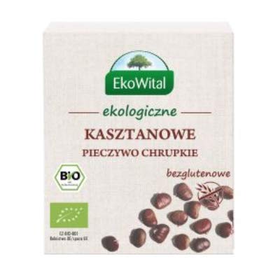 Kastanien-Knäckebrot (Gluten-frei) BIO 100 g Ekowital von EKOWITAL