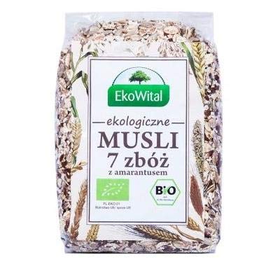 Müsli 7 Getreide mit Amaranth BIO 300 g EkoWital Müsli 7 Getreide mit Amaranth BIO 300 g EkoWital von EKOWITAL