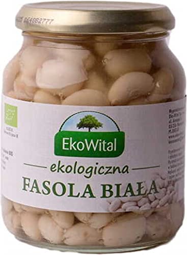 Weiße Bohnen in Salzlake BIO 360 g / 240 g EkoWital von EKOWITAL